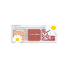 Load image into Gallery viewer, 3 Colors Eyeshadow Palette Waterproof Pearl Matte Glitter Daisy Eyeshadow Girl Sunset Makeup Bright Eyeshadow Palette
