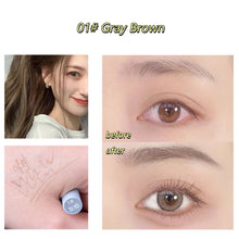Load image into Gallery viewer, Magic Eyebrow Pencil Slim Brush Heads Natural Silk Fiber Waterproof Eyebrow Pencil Volume Long Lasting Natural Girl Cosmetic
