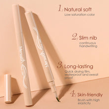 Load image into Gallery viewer, Lying Silkworm Pen Shadow Pen Vibrating Eyeliner Liquid Pen Waterproof Sweat-proof and Not Smudged Novice Beginners Cosmetic
