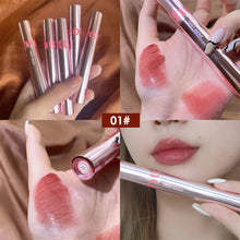 Load image into Gallery viewer, Cute Bear Velvet Lip Glaze Plain Red Lipstick Non-stick Cup Lipstick Elegant Lip Mud Women Female Make Up Water Light Lip Glaze
