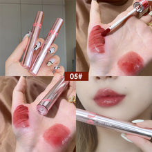 Load image into Gallery viewer, Cute Bear Velvet Lip Glaze Plain Red Lipstick Non-stick Cup Lipstick Elegant Lip Mud Women Female Make Up Water Light Lip Glaze
