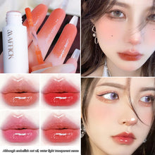 Load image into Gallery viewer, Clear Water Mirror Light Lip Glaze Light Natural Color Lip Gloss Long-lasting Not Easy To Lose Color Makeup Lip Gloss
