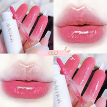 Load image into Gallery viewer, Clear Water Mirror Light Lip Glaze Light Natural Color Lip Gloss Long-lasting Not Easy To Lose Color Makeup Lip Gloss

