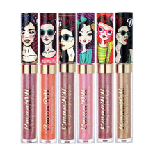Load image into Gallery viewer, Shimmer Lip Gloss Beauty Girl Diamond Glitter Lip Tint Waterproof Long Lasting Gold Flash Liquid Lipstick Makeup Women Cosmetic

