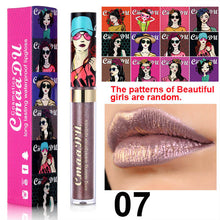 Load image into Gallery viewer, Shimmer Lip Gloss Beauty Girl Diamond Glitter Lip Tint Waterproof Long Lasting Gold Flash Liquid Lipstick Makeup Women Cosmetic
