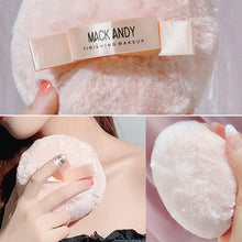 Load image into Gallery viewer, Peach Air Color Highlighter Loose Powder Setting Makeup Ball Body Highlight Powder Puff Hair Ball Fashion Makeup Tools
