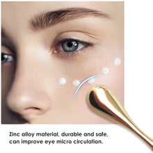 Load image into Gallery viewer, Zinc Alloy Eye Cream Stick Iced Metal Eye Cream Massage Stick Beauty Stick Facial Care Cosmetic Tool V Face Massager
