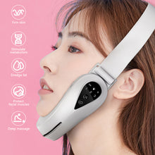 Load image into Gallery viewer, Fashion V-shaped Face-lifting Instrument Folding Portable Multi-function Face-lifting Instrument Electric Face-lifting Instrument
