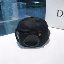 Load image into Gallery viewer, Reverse Glasses Cap Fashion Personality Baseball Cap Adjustable Cotton Casual Cap Cool Outdoor Sun Hat
