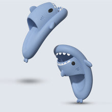 Load image into Gallery viewer, Cute Cartoon Shark Slippers Comfortable Soft Bottom Slippers Non-slip Indoor Outdoor EVA Slippers
