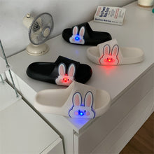 Load image into Gallery viewer, Glowing Rabbit Soft Platform Slippers Casual Lightweight Comfortable Slippers Non-slip Summer Slippers
