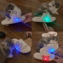 Load image into Gallery viewer, Glowing Rabbit Soft Platform Slippers Casual Lightweight Comfortable Slippers Non-slip Summer Slippers
