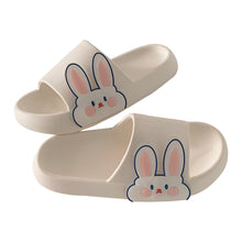 Load image into Gallery viewer, Glowing Rabbit Soft Platform Slippers Casual Lightweight Comfortable Slippers Non-slip Summer Slippers
