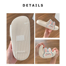 Load image into Gallery viewer, Glowing Rabbit Soft Platform Slippers Casual Lightweight Comfortable Slippers Non-slip Summer Slippers
