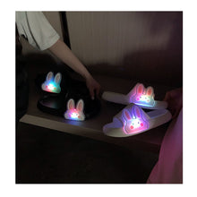 Load image into Gallery viewer, Glowing Rabbit Soft Platform Slippers Casual Lightweight Comfortable Slippers Non-slip Summer Slippers
