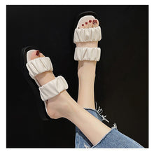 Load image into Gallery viewer, Solid Color Fashion Casual Slippers Soft Muffin Bottom Slippers Comfortable Outdoor Slippers for Women
