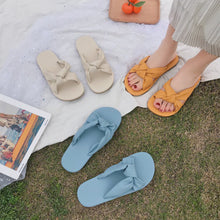 Load image into Gallery viewer, Candy Color Soft Sole Slippers Fashion Outdoor Flat Slippers Comfortable Beach Slippers for Women
