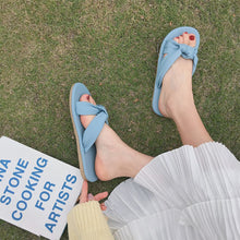 Load image into Gallery viewer, Candy Color Soft Sole Slippers Fashion Outdoor Flat Slippers Comfortable Beach Slippers for Women

