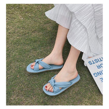 Load image into Gallery viewer, Candy Color Soft Sole Slippers Fashion Outdoor Flat Slippers Comfortable Beach Slippers for Women
