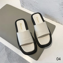 Load image into Gallery viewer, Flat Slippers Muffin Platform Slippers Comfortable Non-slip Slippers Fashion Outdoor Slippers for Women
