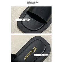 Load image into Gallery viewer, Flat Slippers Muffin Platform Slippers Comfortable Non-slip Slippers Fashion Outdoor Slippers for Women
