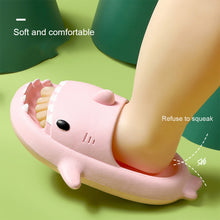 Load image into Gallery viewer, Children Three-dimensional Shark Slippers Non-slip Soft Bottom EVA Slippers Home Children Slippers
