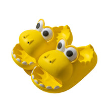 Load image into Gallery viewer, Dinosaur Slippers Fashion Soft Non-Slip Dinosaur Slippers Indoor Outdoor EVA Slippers for Women
