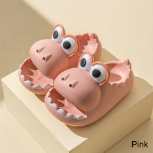 Load image into Gallery viewer, Dinosaur Slippers Fashion Soft Non-Slip Dinosaur Slippers Indoor Outdoor EVA Slippers for Women
