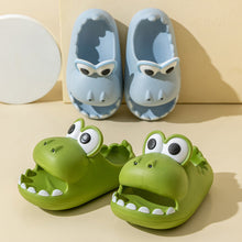 Load image into Gallery viewer, Dinosaur Slippers Fashion Soft Non-Slip Dinosaur Slippers Indoor Outdoor EVA Slippers for Women
