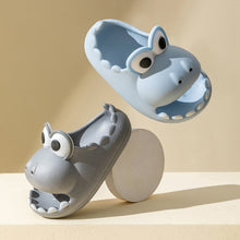 Load image into Gallery viewer, Dinosaur Slippers Fashion Soft Non-Slip Dinosaur Slippers Indoor Outdoor EVA Slippers for Women

