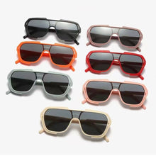Load image into Gallery viewer, Fashion Children Sunglasses Square Frame Outdoor UV Blocking Sunglasses Colorful Sunglasses for Kids
