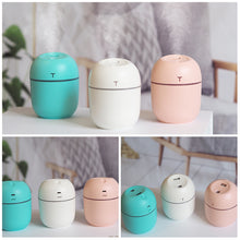 Load image into Gallery viewer, 220ML Mini Air Humidifier with Night Light USB Plug-in Cool Mist Sprayer Portable For Car Bedroom Office Home Appliance

