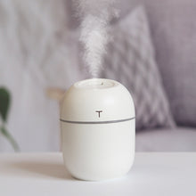 Load image into Gallery viewer, 220ML Mini Air Humidifier with Night Light USB Plug-in Cool Mist Sprayer Portable For Car Bedroom Office Home Appliance
