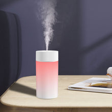 Load image into Gallery viewer, 260ML Mini Ultrasonic Air Humidifier with Colorful Night Light USB Plug-in Cool Mist Sprayer Portable For Car Bedroom Office Home Appliance
