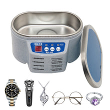 Load image into Gallery viewer, Ultrasonic Cleaner 30/50W Sonicator Bath 40Khz For Watches Contact Lens Glasses Denture Teeth Electric Makeup Razor

