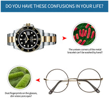 Load image into Gallery viewer, Ultrasonic Cleaner 30/50W Sonicator Bath 40Khz For Watches Contact Lens Glasses Denture Teeth Electric Makeup Razor
