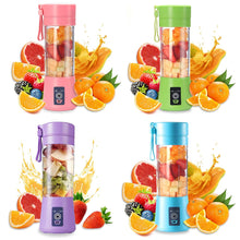 Load image into Gallery viewer, Portable Electric Blender 6-Blade Cutter Juicer Blenders Mini Food Processor Handheld Fruit Squeezer Milk Shake Smoothie Food Machine
