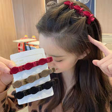 Load image into Gallery viewer, Fashion Flocked Bangs Hair Clip Women Cute Hairgrip Barrettes Headwear Alice Braided Design Girl Hairpins Hair Accessories
