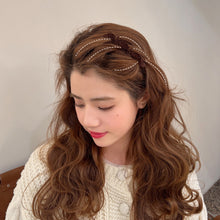 Load image into Gallery viewer, Fashion Flocked Bangs Hair Clip Women Cute Hairgrip Barrettes Headwear Alice Braided Design Girl Hairpins Hair Accessories
