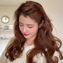 Load image into Gallery viewer, Fashion Flocked Bangs Hair Clip Women Cute Hairgrip Barrettes Headwear Alice Braided Design Girl Hairpins Hair Accessories
