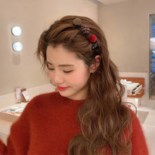 Load image into Gallery viewer, Fashion Flocked Bangs Hair Clip Women Cute Hairgrip Barrettes Headwear Alice Braided Design Girl Hairpins Hair Accessories
