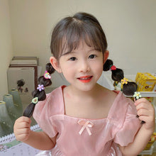 Load image into Gallery viewer, 10Pcs Cute Korean Style Girls Hair Band Elastic Hair Bands Children Ponytail Holder Rubber Bands for Kids Hair Accessories
