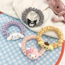 Load image into Gallery viewer, 1PC Simple Japanese Style Kulome Hello Kitty Cartoon Pattern Ponytail Rubber Band Highly Flexible Durable
