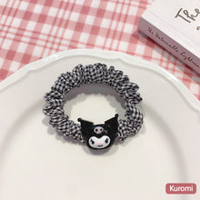 Load image into Gallery viewer, 1PC Simple Japanese Style Kulome Hello Kitty Cartoon Pattern Ponytail Rubber Band Highly Flexible Durable
