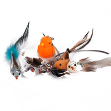 Load image into Gallery viewer, Simulation Bird Cat Interactive Toys Retractable Door Hanging Feather Toys Cat Scratch Rope Mouse Funny Teaser Traning Toys Interactive Mouse Toy Pet Supplies
