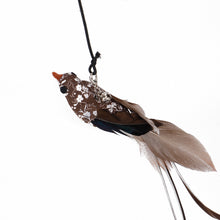 Load image into Gallery viewer, Simulation Bird Cat Interactive Toys Retractable Door Hanging Feather Toys Cat Scratch Rope Mouse Funny Teaser Traning Toys Interactive Mouse Toy Pet Supplies
