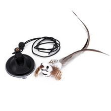 Load image into Gallery viewer, Simulation Bird Cat Interactive Toys Retractable Door Hanging Feather Toys Cat Scratch Rope Mouse Funny Teaser Traning Toys Interactive Mouse Toy Pet Supplies
