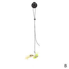 Load image into Gallery viewer, Simulation Bird Cat Interactive Toys Retractable Door Hanging Feather Toys Cat Scratch Rope Mouse Funny Teaser Traning Toys Interactive Mouse Toy Pet Supplies
