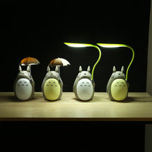Load image into Gallery viewer, Creative Night Lights LED Cartoon Totoro Shape Lamp USB Rechargeable Reading Table Desk Lamps for Kids Gift Home Decor Novelty
