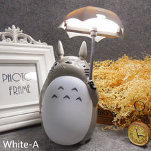 Load image into Gallery viewer, Creative Night Lights LED Cartoon Totoro Shape Lamp USB Rechargeable Reading Table Desk Lamps for Kids Gift Home Decor Novelty
